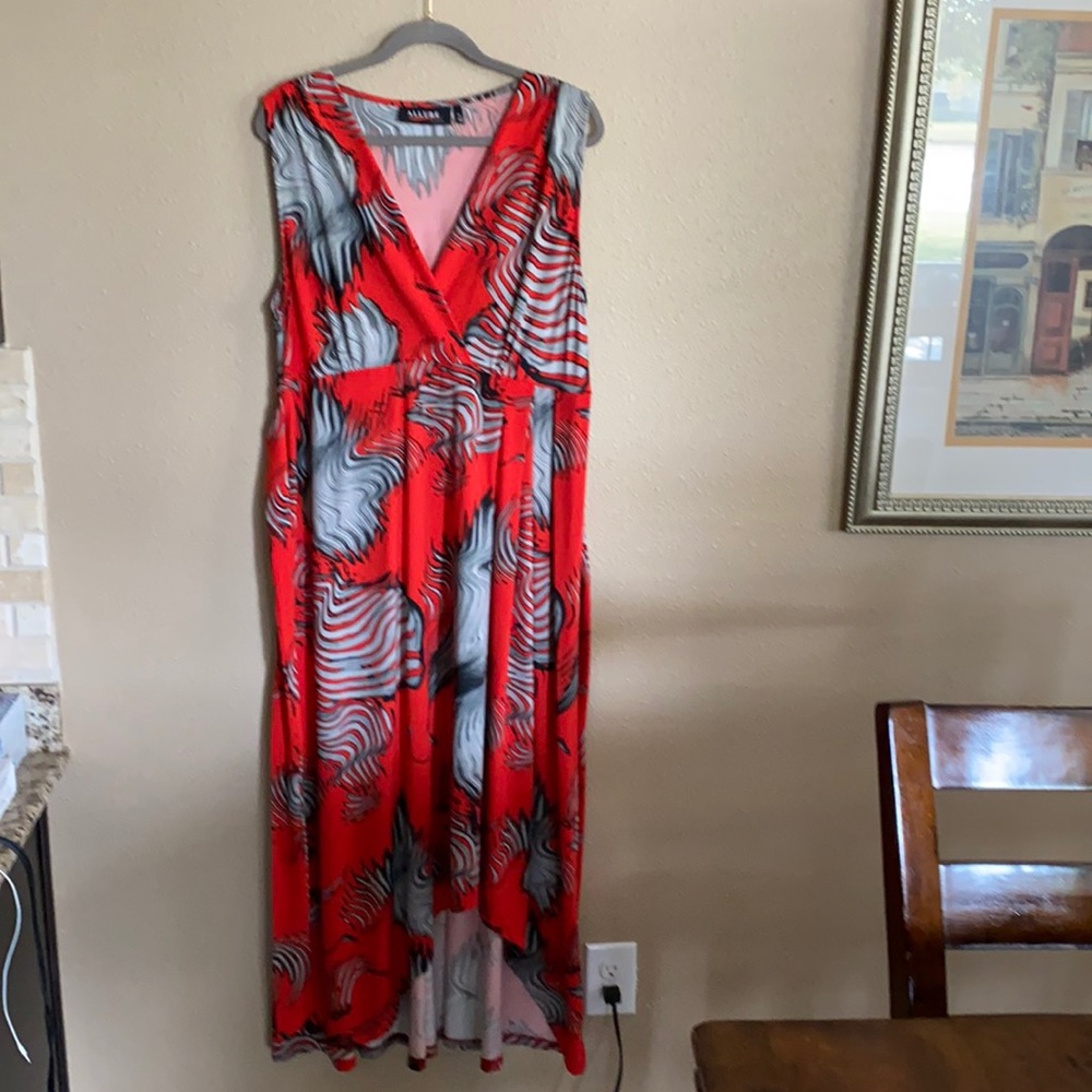 Allure Hi/Low Sleeveless Dress XL